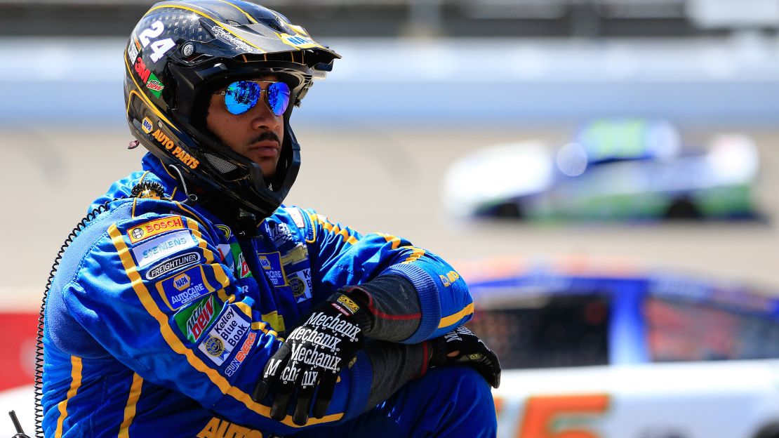 Dion Williams has worked in the pit crew for NASCAR drivers Chase Elliott and Jeff Gordon.