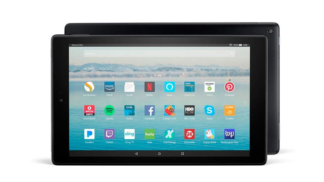 <strong>Fire HD 10 Tablet with Alexa Hands-Free ($99.99, originally $149.99; </strong><a href="https://amzn.to/2R9qgHC" target="_blank" target="_blank"><strong>amazon.com</strong></a><strong>) </strong>