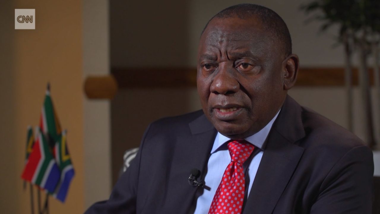 Cyril Ramaphosa interview