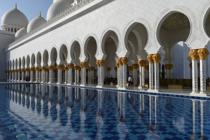 <strong>Magical mosque:</strong> "Like a lot of great buildings, I think it's a combination of scale and faith that makes the mosque so magical," photographer Mark Luscombe-Whyte tells CNN Travel. 
