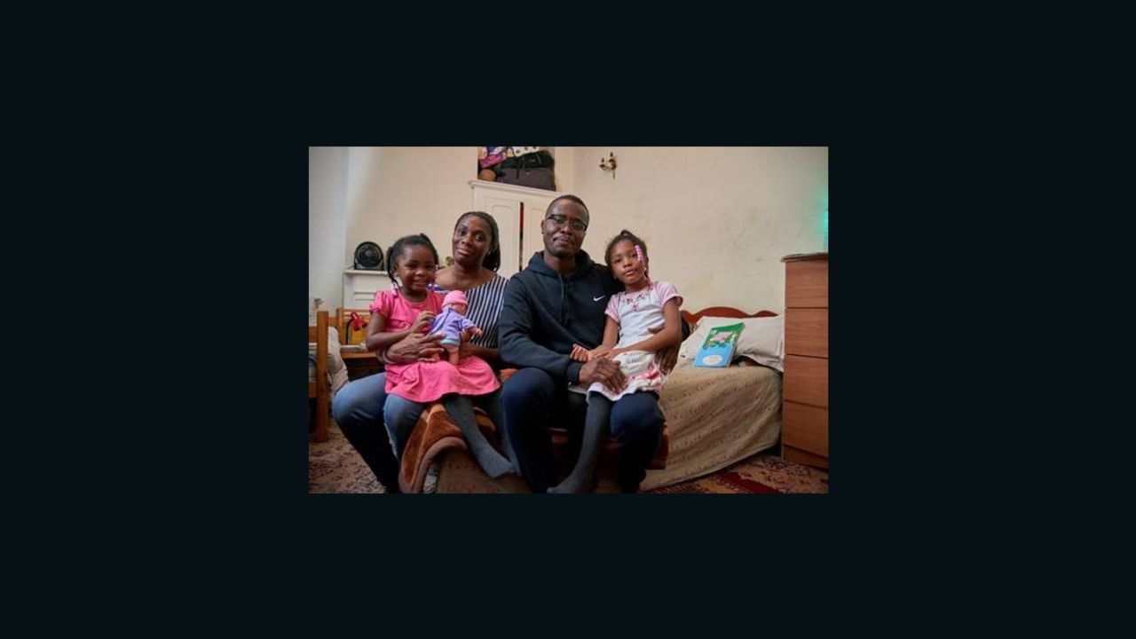 Telli Afrik and his family are currently living in their sixth hostel after being unable to afford their privately rented home.