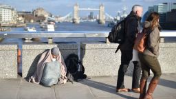 The number of homeless people in Britain has soared to around 320,000 individuals, representing roughly one in every 200 people, according to homelessness charity Shelter. 