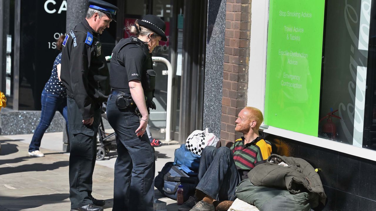 One in every 53 people living in London is homeless, according to figures published by Shelter.