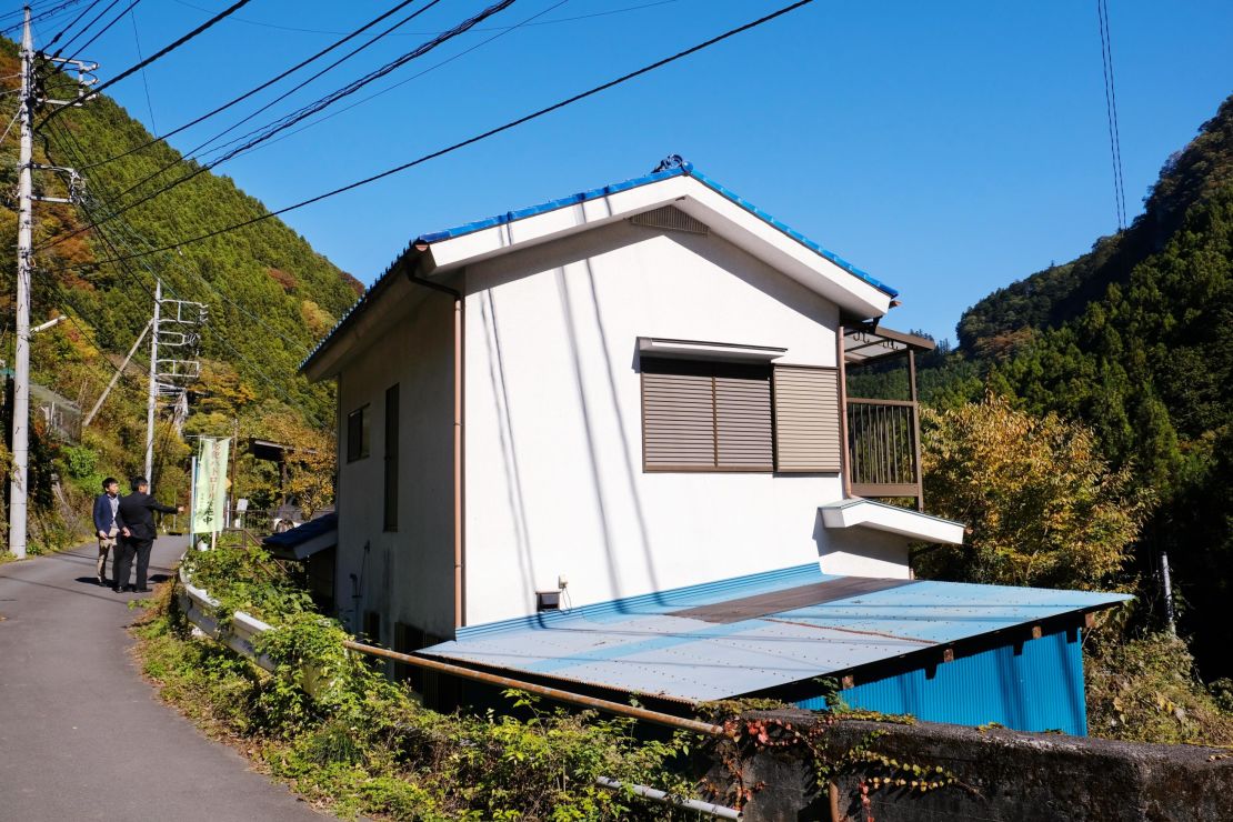 Vacant houses are a common sight across Japan as the country's population shrinks and many young people move to urban areas. 
