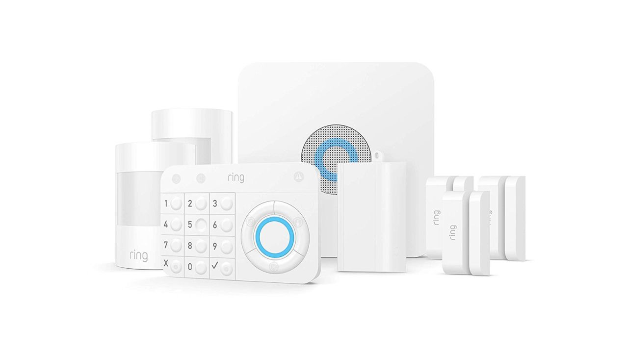 <strong>Ring Alarm Home Security System with optional 24/7 Professional Monitoring (5-piece kit) ($199; </strong><a href="https://amzn.to/2SIQKA9" target="_blank" target="_blank"><strong>amazon.com</strong></a><strong>)</strong>