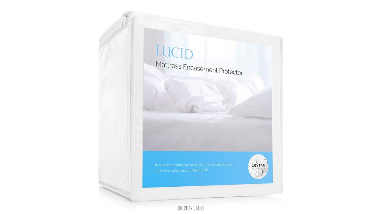 <strong>LUCID Encasement Mattress Protector-Guards Against Bed Bugs-100% Waterproof-15 Year Warranty White, Queen ($23.99, originally $29.99; </strong><a href="https://amzn.to/2KrNAOh" target="_blank" target="_blank"><strong>amazon.com</strong></a><strong>)</strong>
