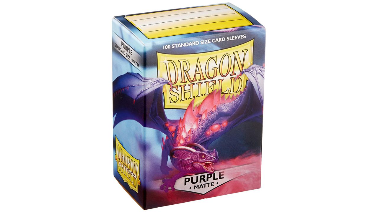 <strong>Dragon Shield 11009 Matte Purple Standard Sleeves (100 Sleeves) ($7.76, originally $11.95; </strong><a href="https://amzn.to/2Ks50KO" target="_blank" target="_blank"><strong>amazon.com</strong></a><strong>)</strong>