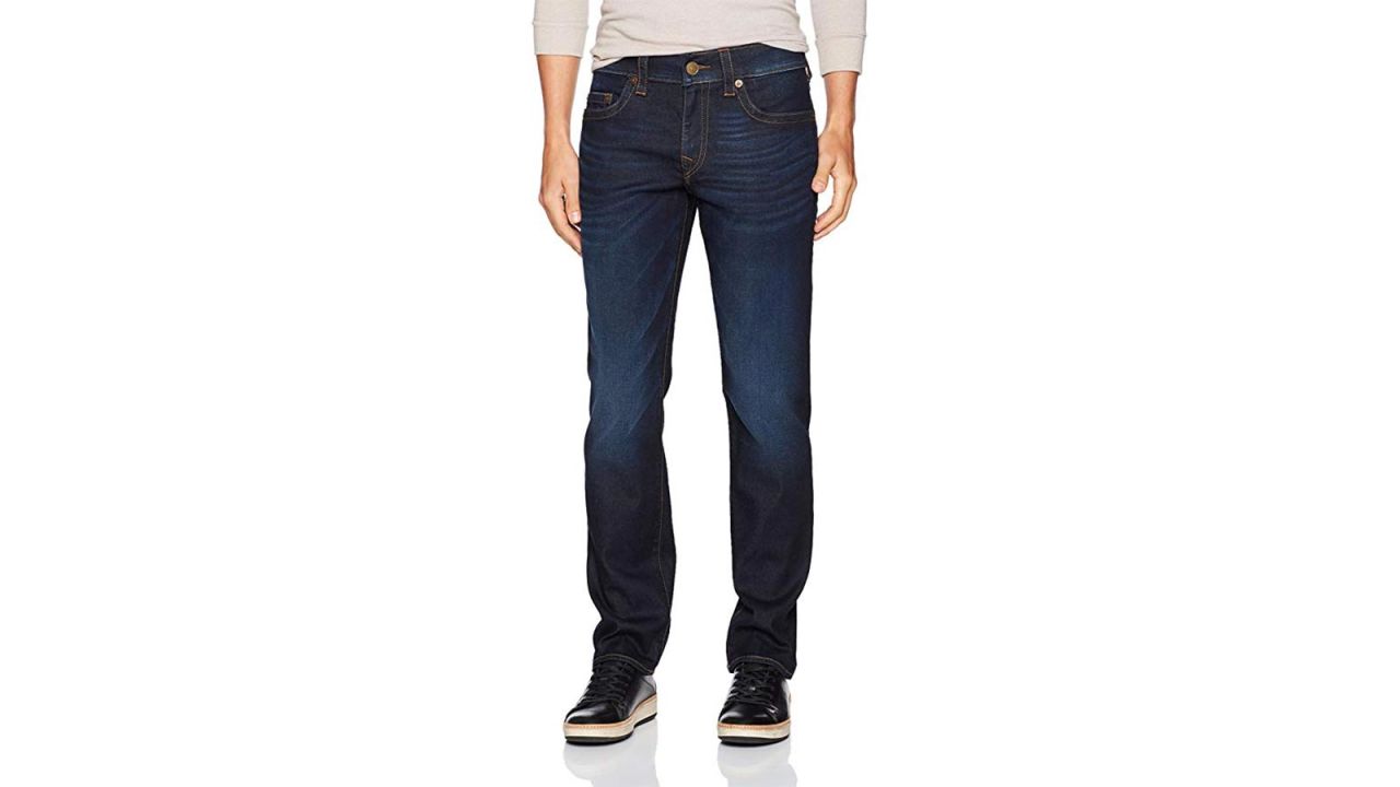 <strong>True Religion Men's Geno Slim Straight Jeans ($76.99, originally $159; </strong><a href="https://amzn.to/2DThtGM" target="_blank" target="_blank"><strong>amazon.com</strong></a><strong>)</strong>