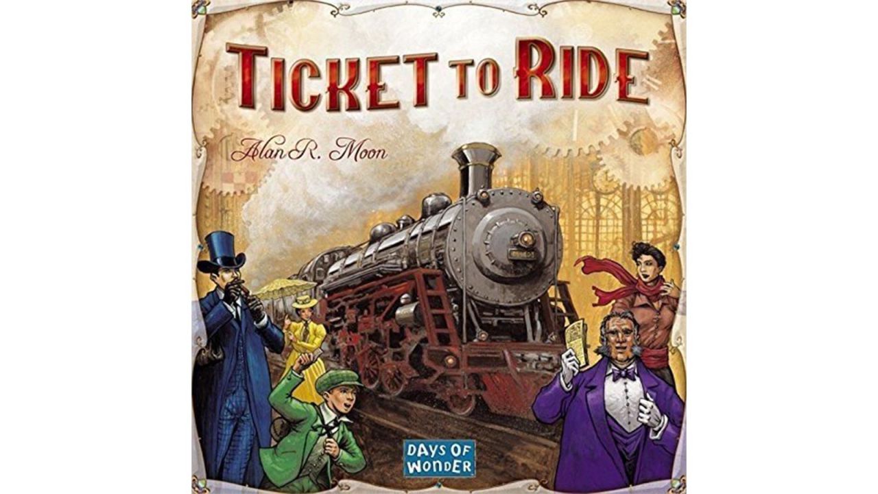 <strong>Days of Wonder Ticket To Ride (24.99, originally $49.99; </strong><a href="https://amzn.to/2KtVyX0" target="_blank" target="_blank"><strong>amazon.com</strong></a><strong>)</strong>