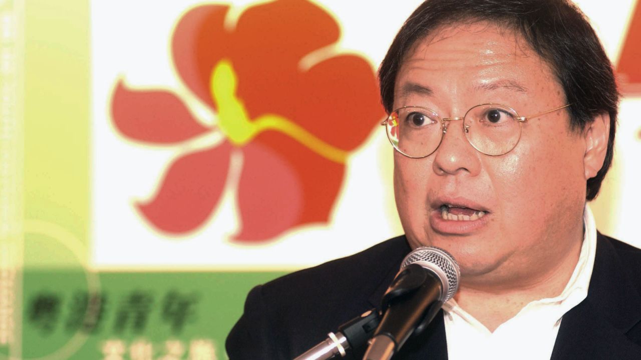 Patrick Ho Chi-ping, former Secretary for Home Affairs of Hong Kong, in Hong Kong, China.