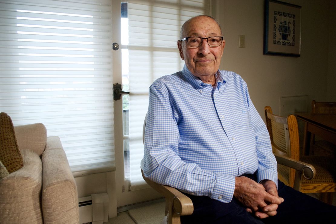 Millard Braunstein was disgusted that his mother's gravestone was desecrated in a Jewish cemetery.