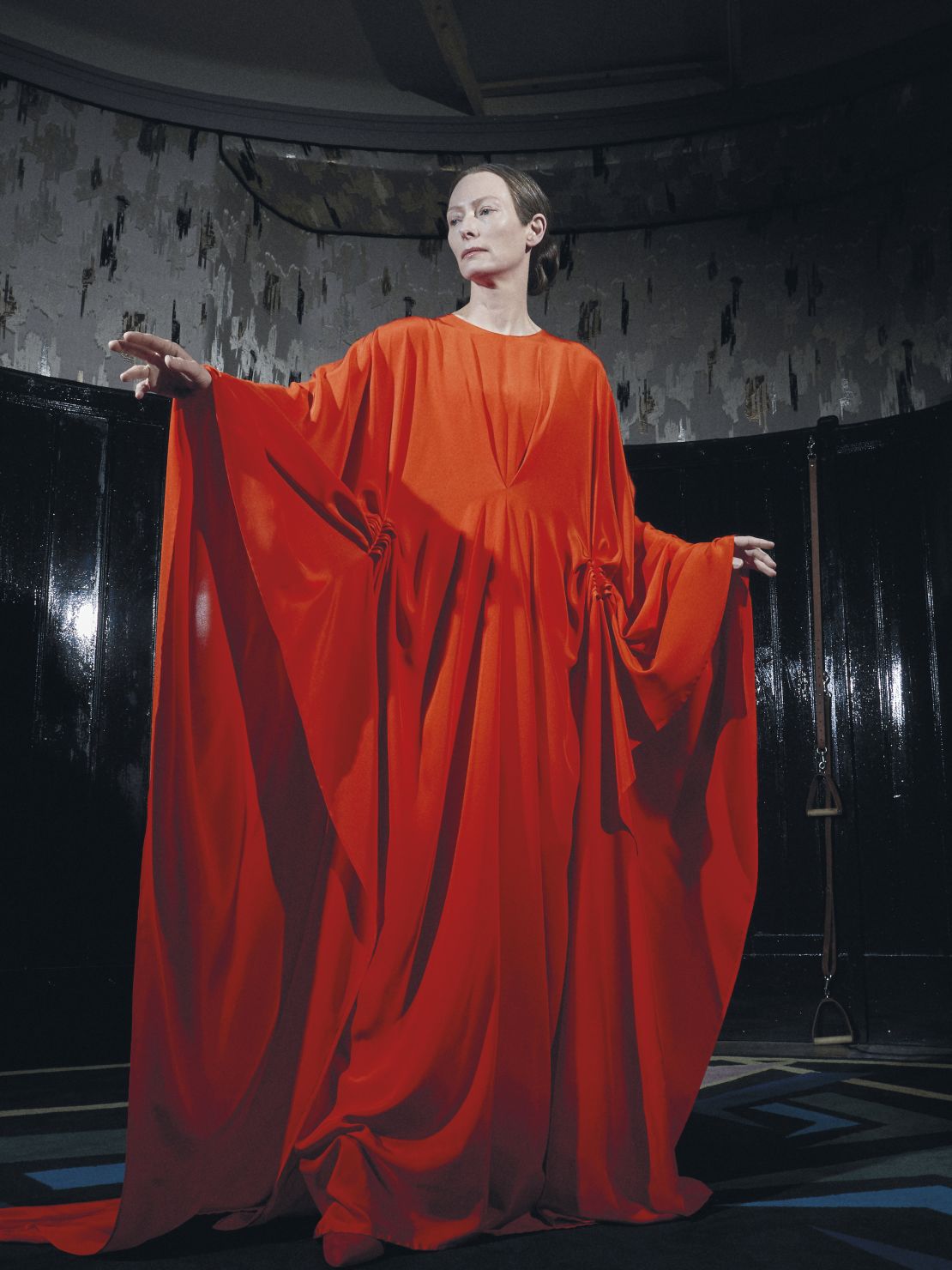 Tilda Swinton as Madam Blanc in "Suspiria"