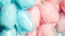 Bagged cotton candy.