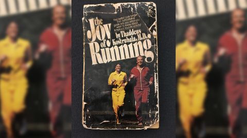 The author's 1976 copy of "The Joy of Running" by Dr. Thaddeus Kostrubala.
