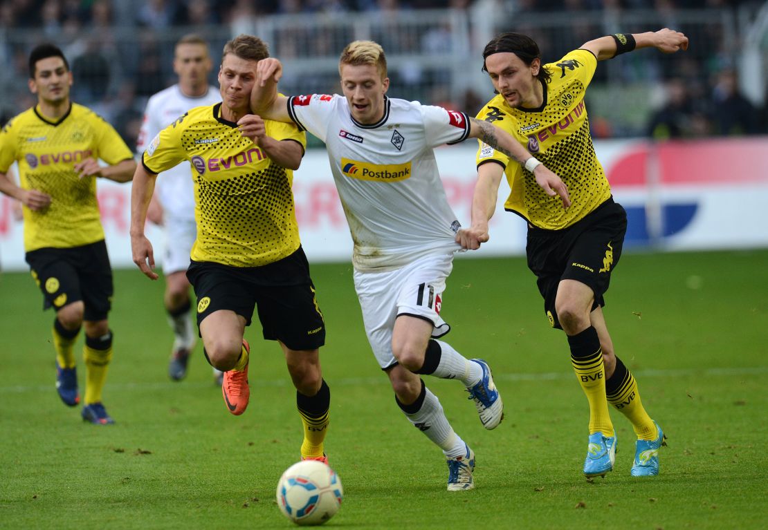 After being dropped by Dortmund, Reus made his name at Borussia Moenchengladbach.