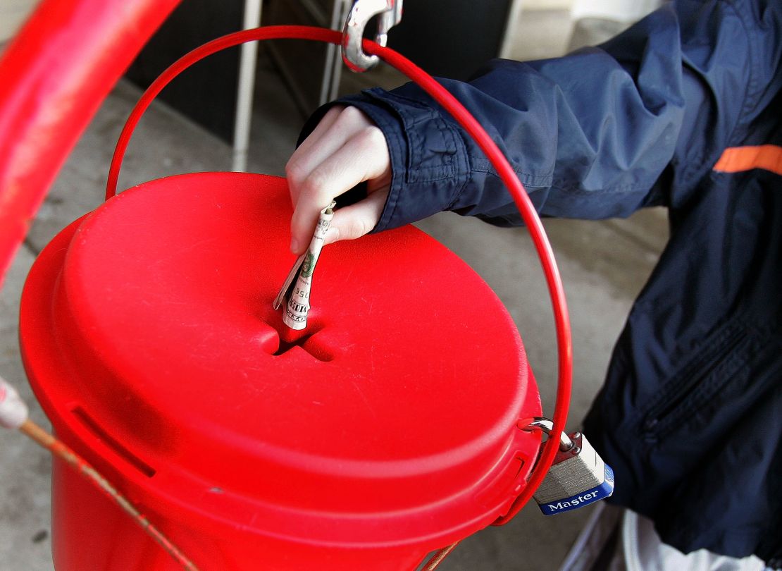 01 salvation army bucket FILE