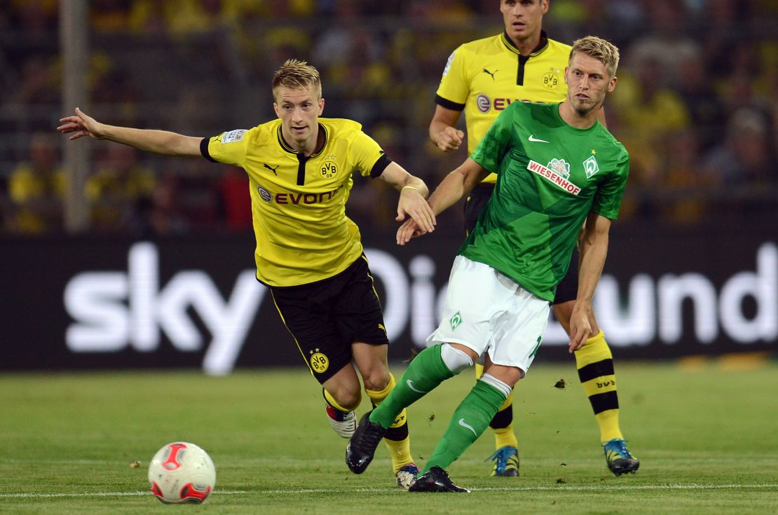 Reus returned to Borussia Dortmund in 2012.