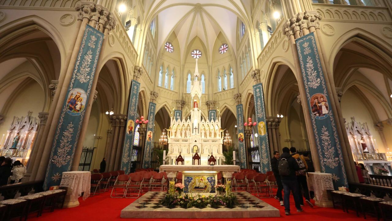 <strong>Advent in China:</strong> St. Ignatius Cathedral (and called Xujiahui Catholic Church in Shanghai) is one of the city's iconic buildings. In December 2017, it reopened to the public after a two-year renovation. The building was once the largest cathedral in East Asia.