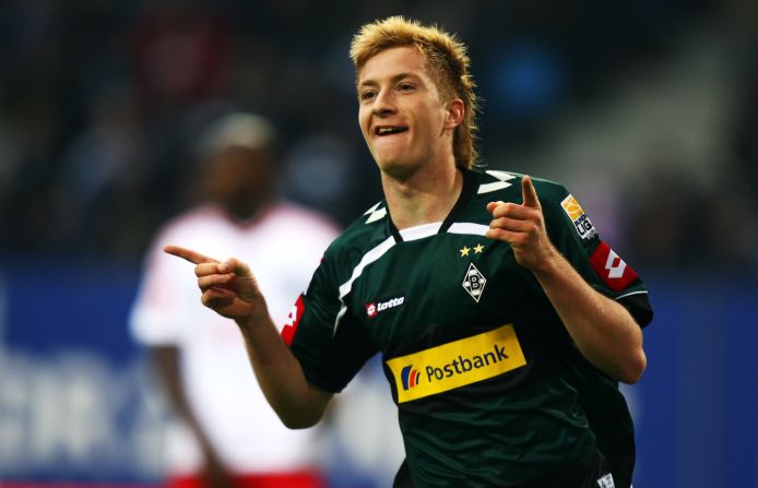 Impressive performances saw the forward move back to the Bundesliga with Borussia M?nchengladbach. Reus scored 41 times in 109 appearances. 
