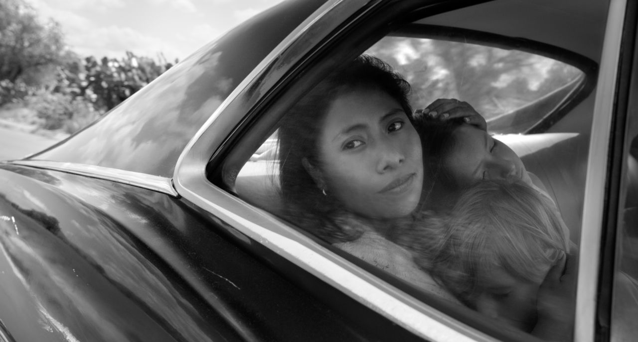 <strong>"Roma"</strong>: Yalitza Aparicio stars as Cleo, Marco Graf as Pepe, and Daniela Demesa as Sofi in this film about a tumultuous year in the life of a middle-class family in Mexico City in the early 1970s, written and directed by Alfonso Cuarón. <strong>(Netflix) </strong>