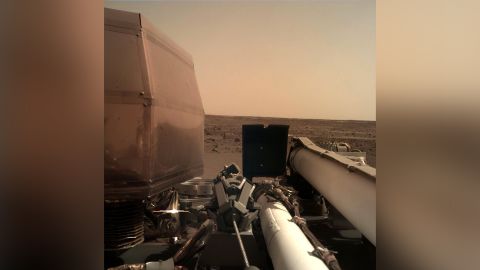 InSight took this image not long after landing. 
