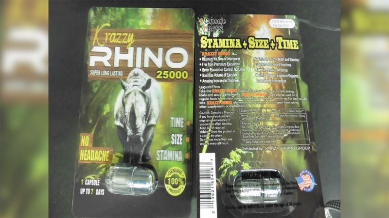 FDA issues warning about Rhino male enhancement products