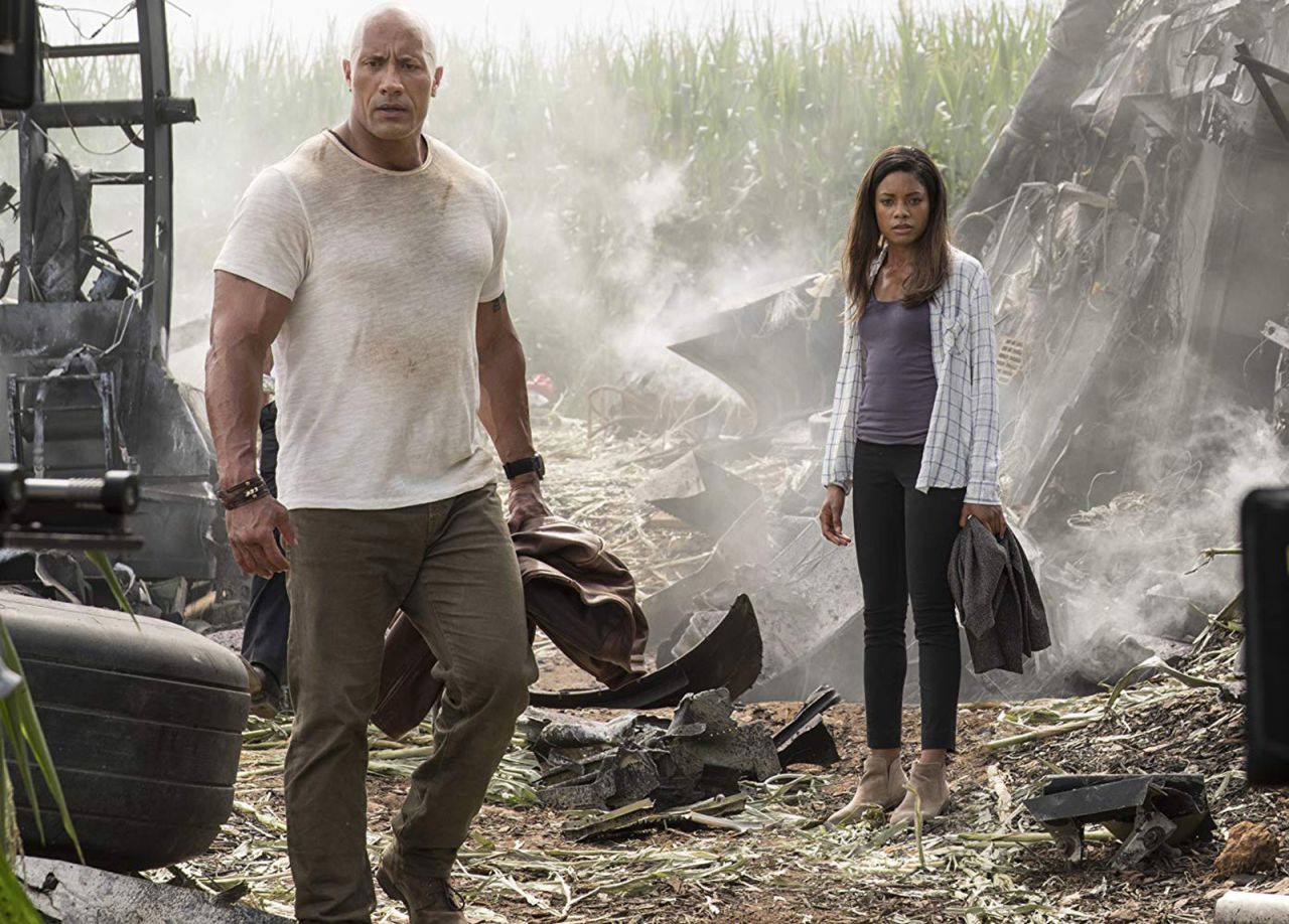 <strong>"Rampage"</strong>: Dwayne Johnson and Naomie Harris star in this film about a primatologist and a geneticist who team up to stop animals infected with a pathogen from destroying Chicago. <strong>(HBO Now) </strong>