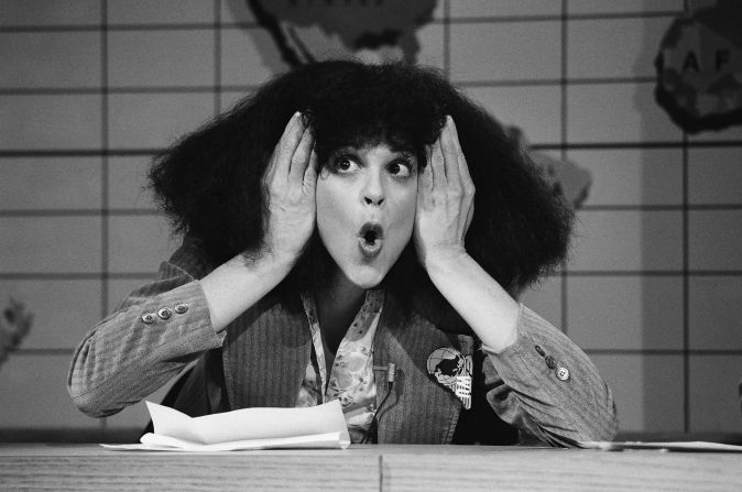 Roseanne Roseannadanna, the loud-mouthed consumer affairs reporter on "Weekend Update," was arguably Radner's most famous character.
