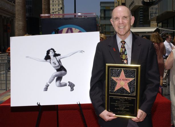 Gilda Radner's brother Michael attending a ceremony posthumously honoring her with a star on the Hollywood Walk of Fame in 2003.
