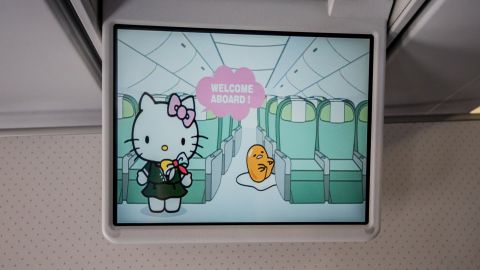 Hello Kitty fans will want to start their trip with an international Hello Kitty flight. Currently, this is possible through Los Angeles or Chicago.