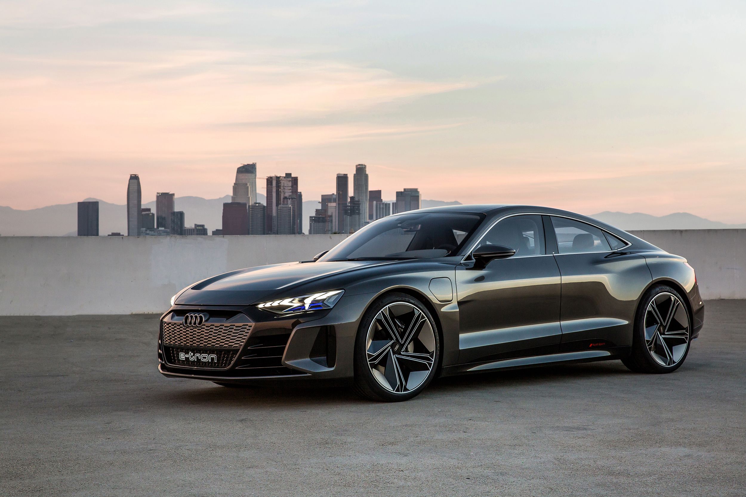 Audi reveals the E-Tron GT. Its new all-electric sports car