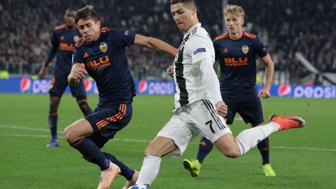Cristiano Ronaldo assisted on Mario Mandzukic's winner for Juventus against Valencia.