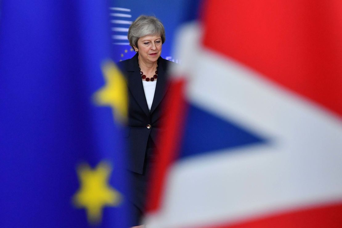 British Prime Minister Theresa May is attempting to get her Brexit deal through Parliament.