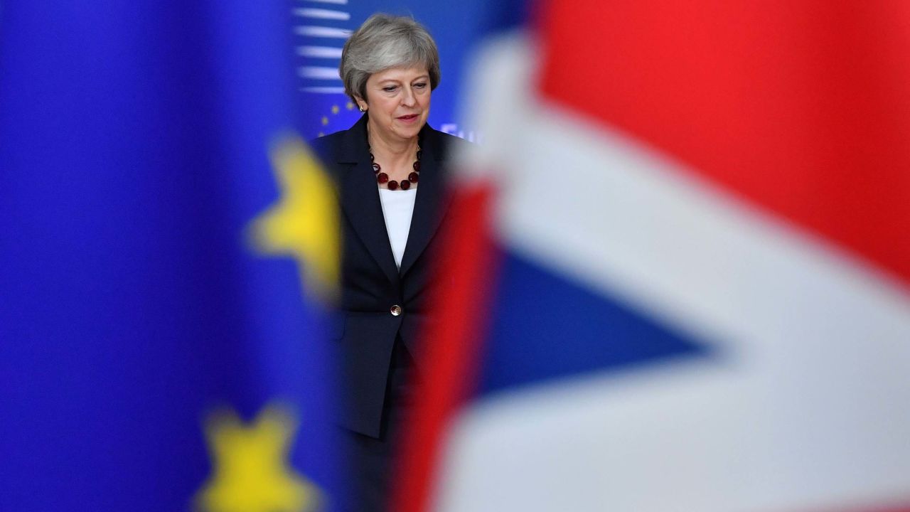 British Prime Minister Theresa May is attempting to get her Brexit deal through Parliament.