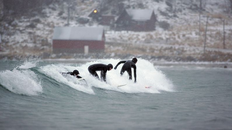 <strong>From ski to surf: </strong>Hardcore enthusiasts may wish to catch some waves after hitting the slopes.