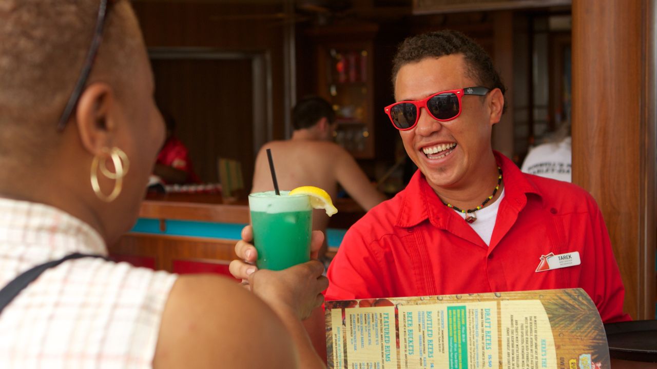 <strong>Best Service: </strong>Carnival Cruise Line. Carnival is known for its poolside Redfrog Rum Bar.