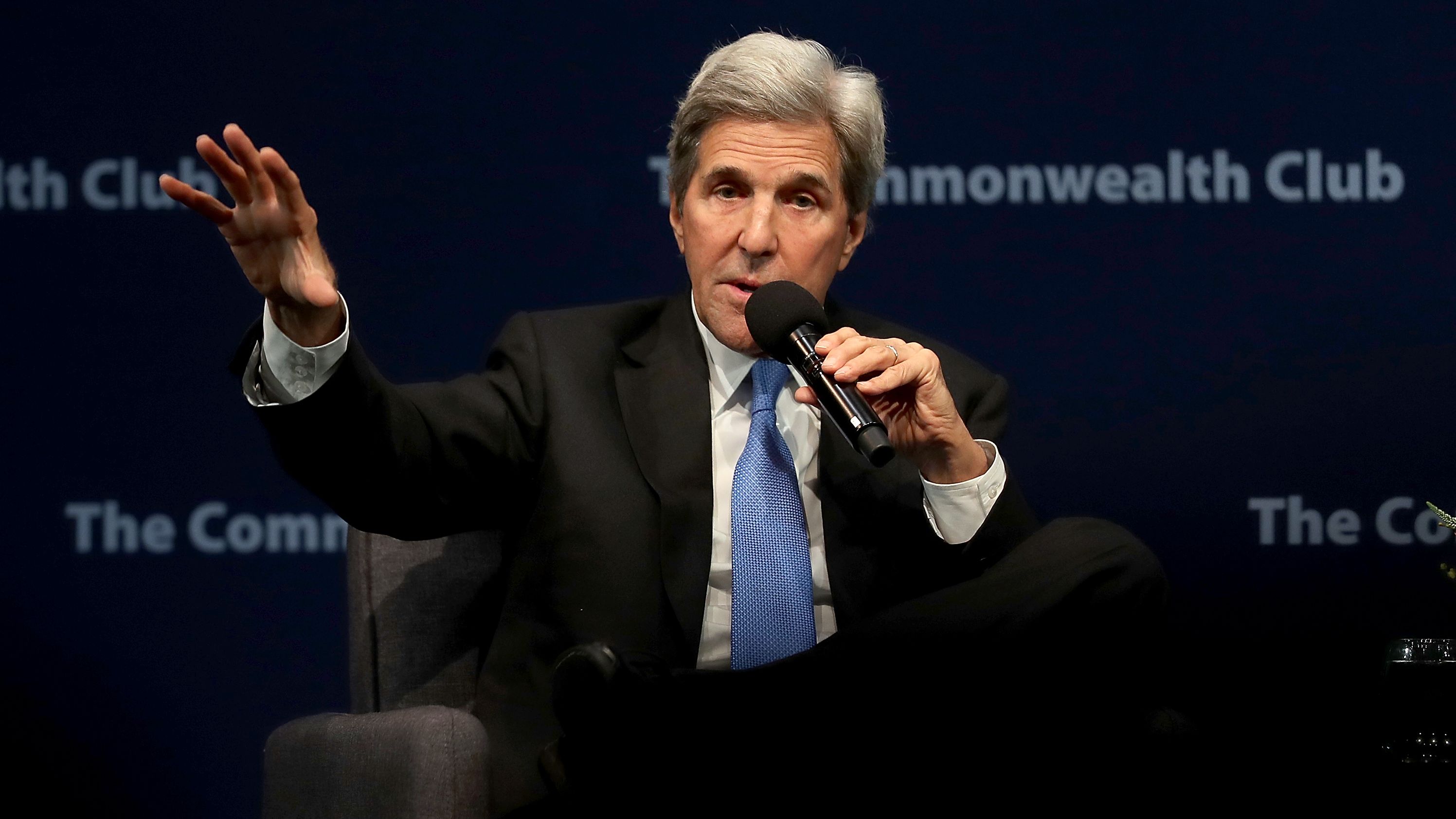John Kerry on running for president in 2020: ‘I’m going to think about