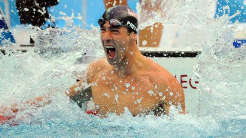 Michael Phelps won eight gold medals at the 2008 Beijing Olympics.
