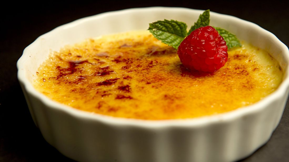 <strong>Crème Brûlée, France:</strong> Each bite of this creamy dessert blends a bit of crispy caramel with vanilla custard. <br />