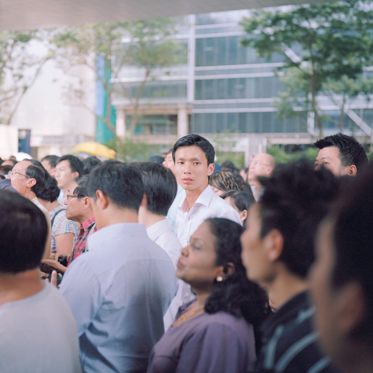 An image by Singaporean photographer Nguan, who said: "Art has to happen in the cracks; organically, or not at all."