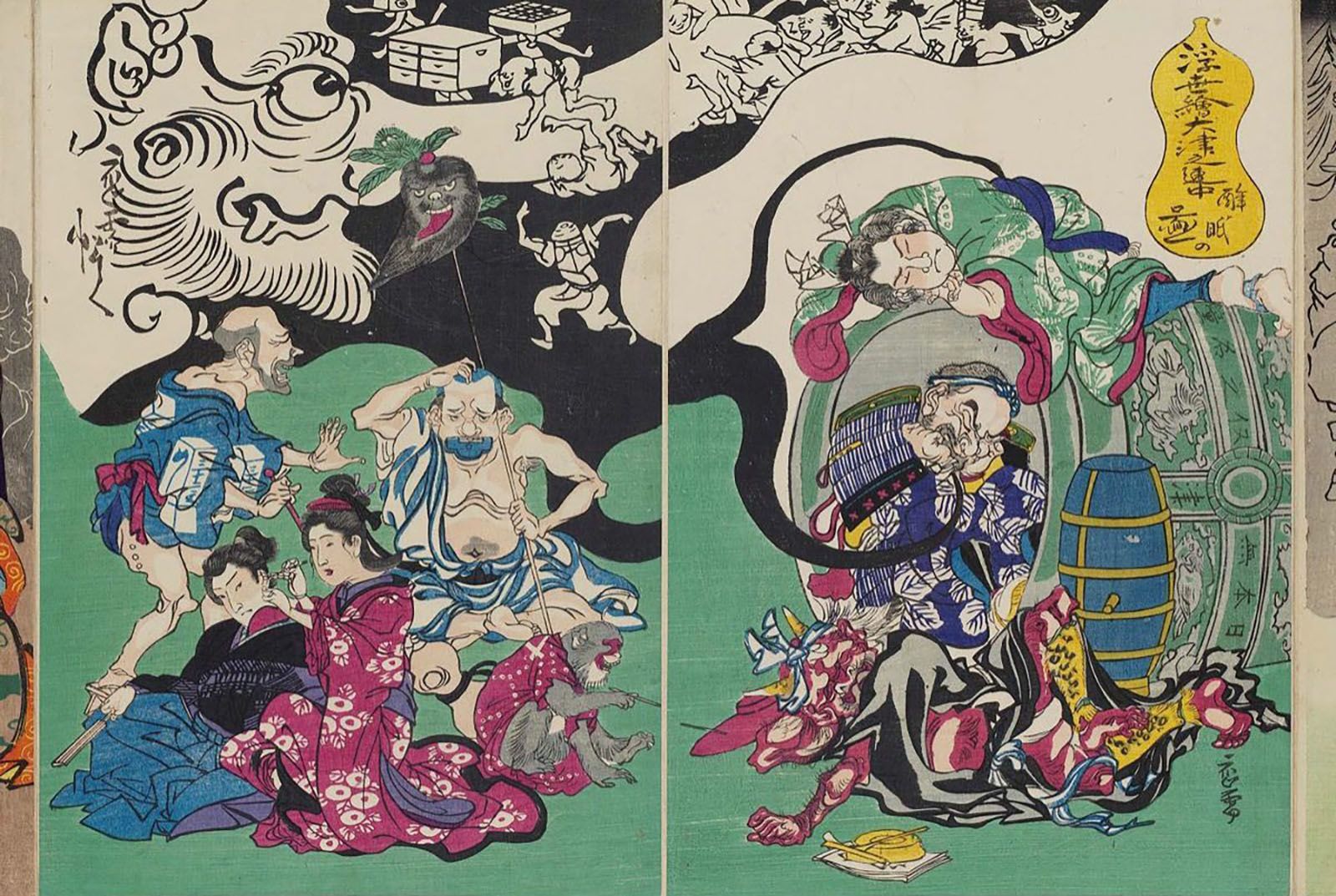 DEMON OF PAINTING the art of Kawanabe Kyōsai – Mitsume Bookshop