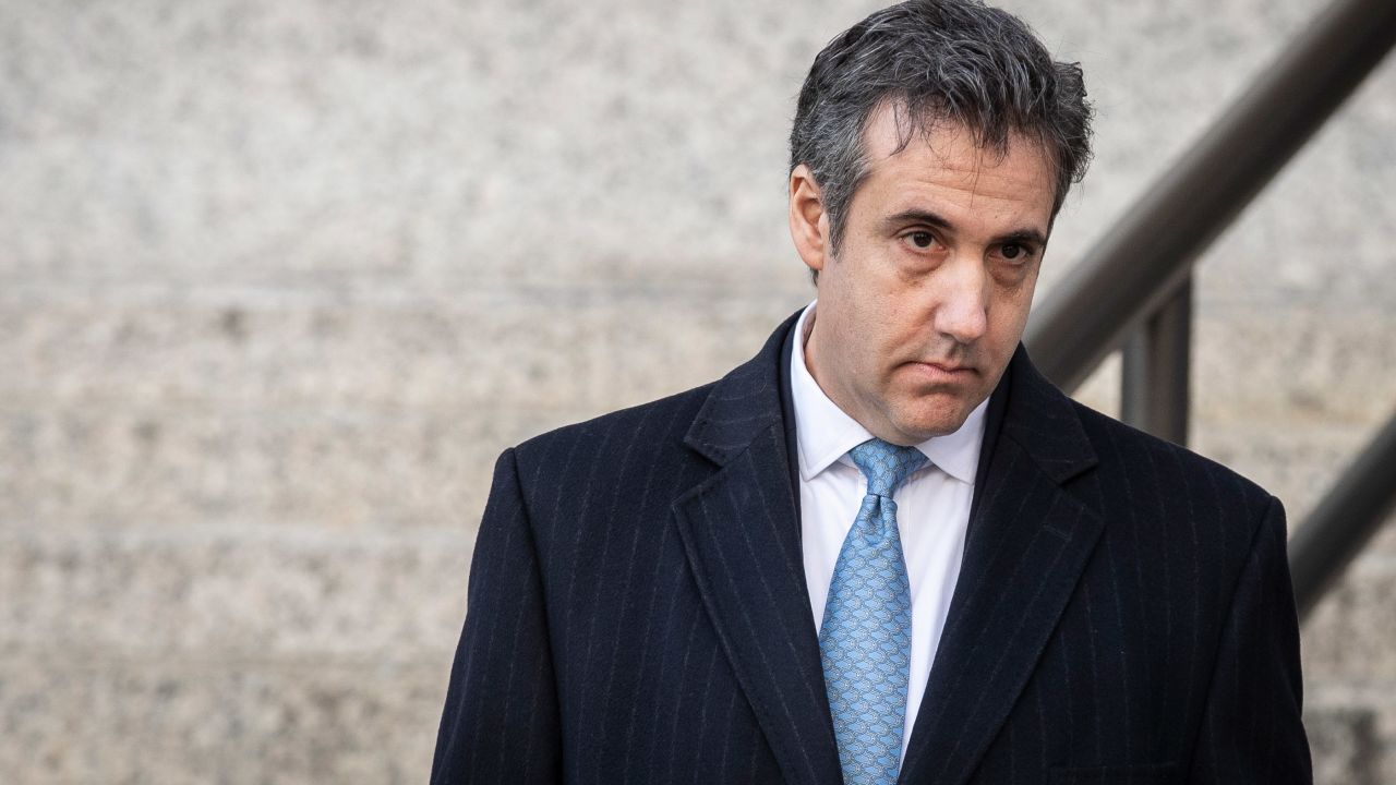 NEW YORK, NY - NOVEMBER 29: Michael Cohen, former personal attorney to President Donald Trump, exits federal court, November 29, 2018 in New York City. At the court hearing, Cohen pleaded guilty to making false statements to Congress about a Trump real estate project in Moscow during the 2016 presidential campaign. (Photo by Drew Angerer/Getty Images)