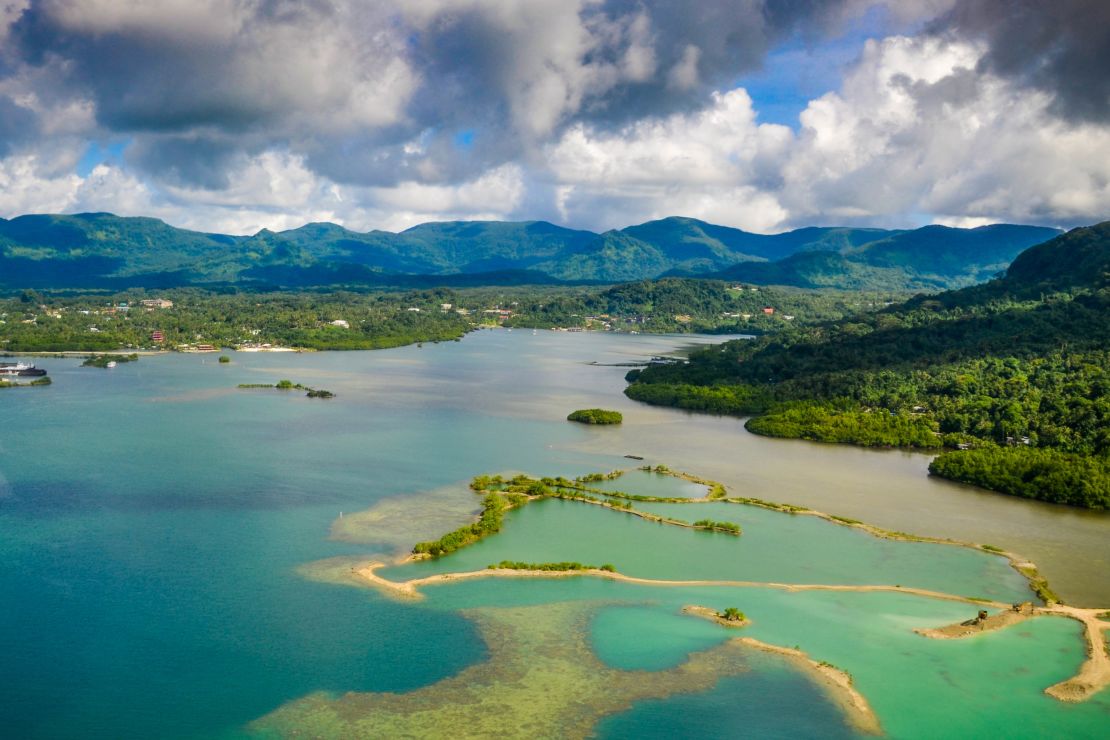 Parts of Pohnpei are some of the wettest places on Earth.