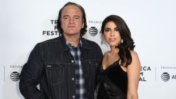 Quentin Tarantino and Daniella Pick in 2017
