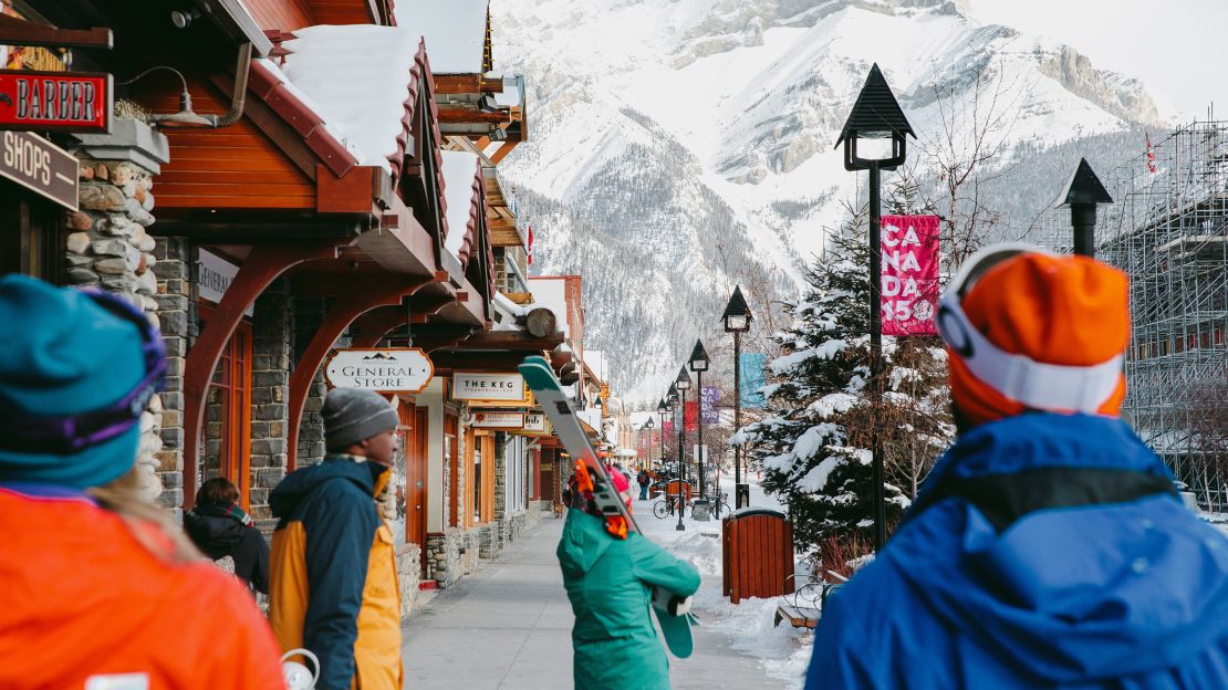 Banff provides plenty off off-slope activities for visitors and locals alike.