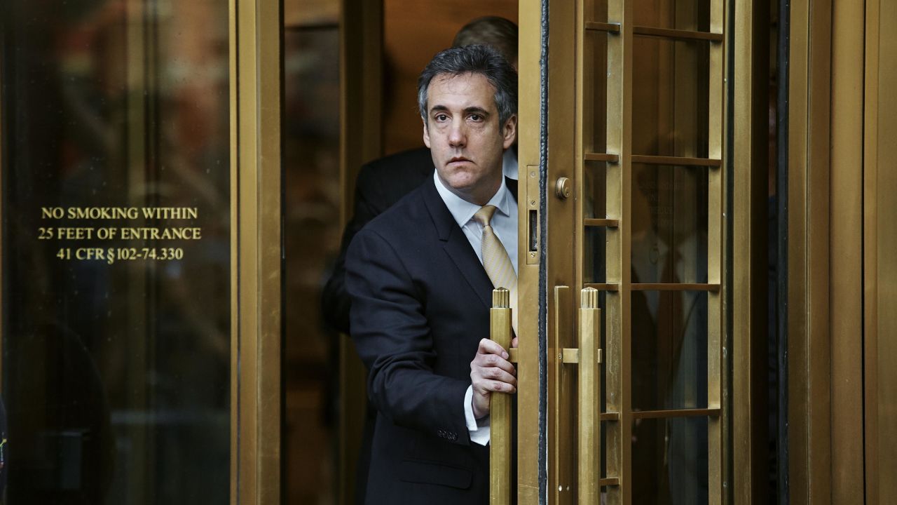 Michael Cohen, President Donald Trump's personal lawyer and longtime fixer, leaving federal court in New York, Aug. 21, 2018. Cohen pleaded guilty on Tuesday to campaign finance and other charges. The fate of Trump, the man who Cohen said directed him to break the law by making payments to a pornographic film actress and a former Playboy model, rests, in all likelihood, in the political arena and in the halls of Congress.  (Andres Kudacki/The New York Times)