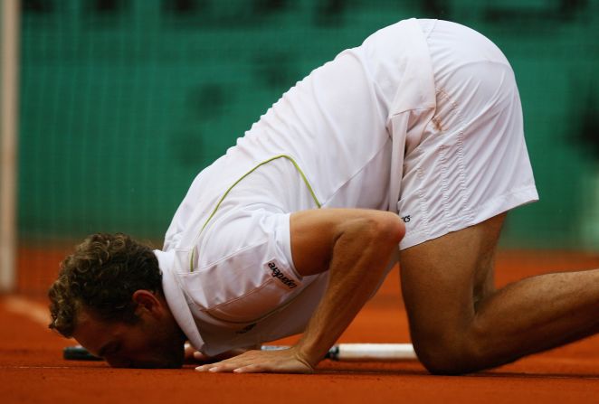 But Benneteau also experienced success, including making the quarterfinals of his home grand slam, the French Open. 