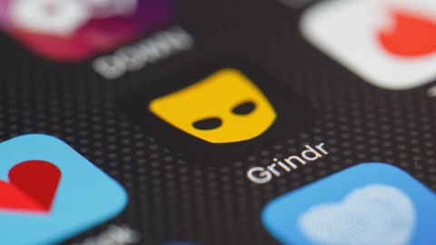 The president of Grindr has defended his comments regarding same-sex marriage. 