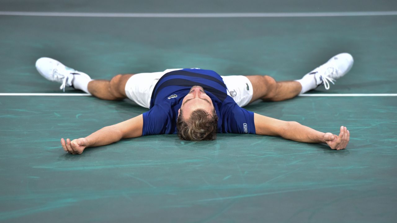 Julien Benneteau soaked up the atmosphere at the Paris Masters last year after beating Marin Cilic. 