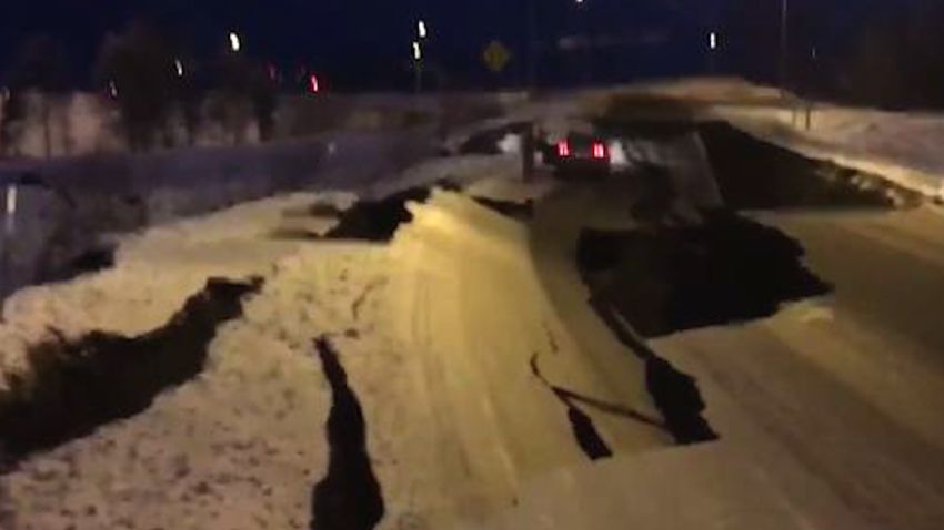 Highway Alaska damage